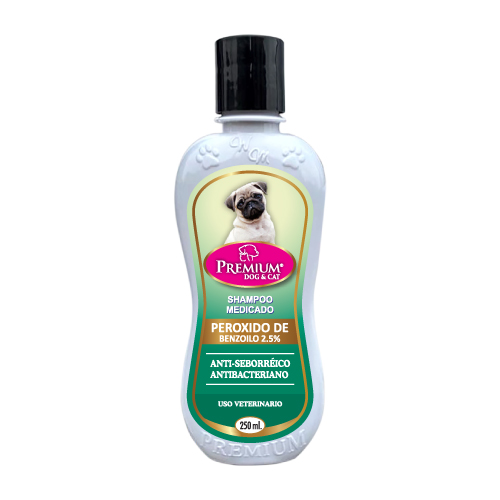 Shampoo medicado Peroxido de Benzoilo 2.5%